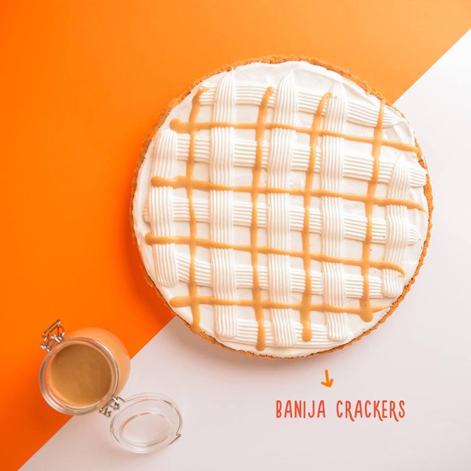 Banija Crackers Tart ( Banana)