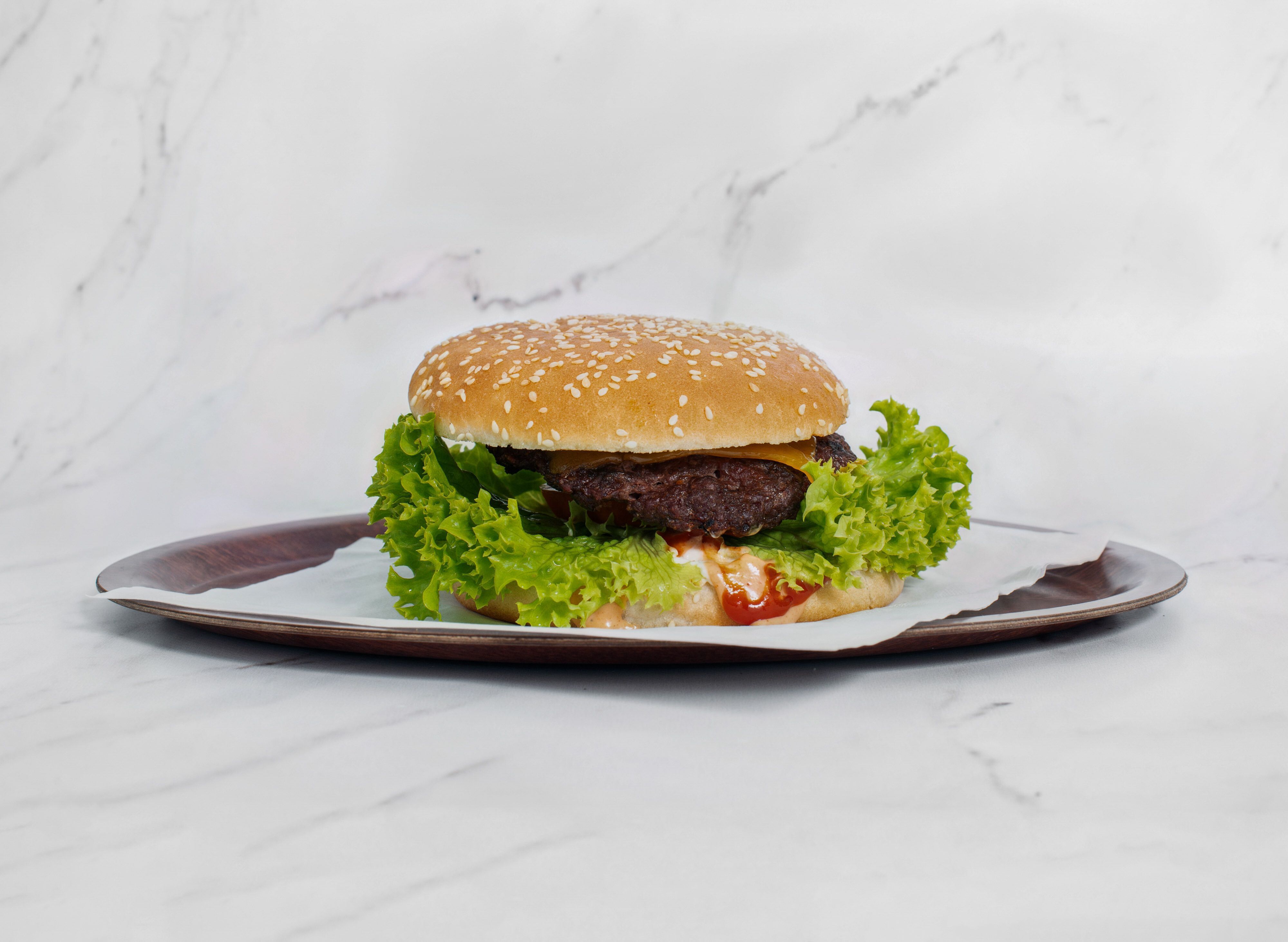 Barbecue Beef Burger