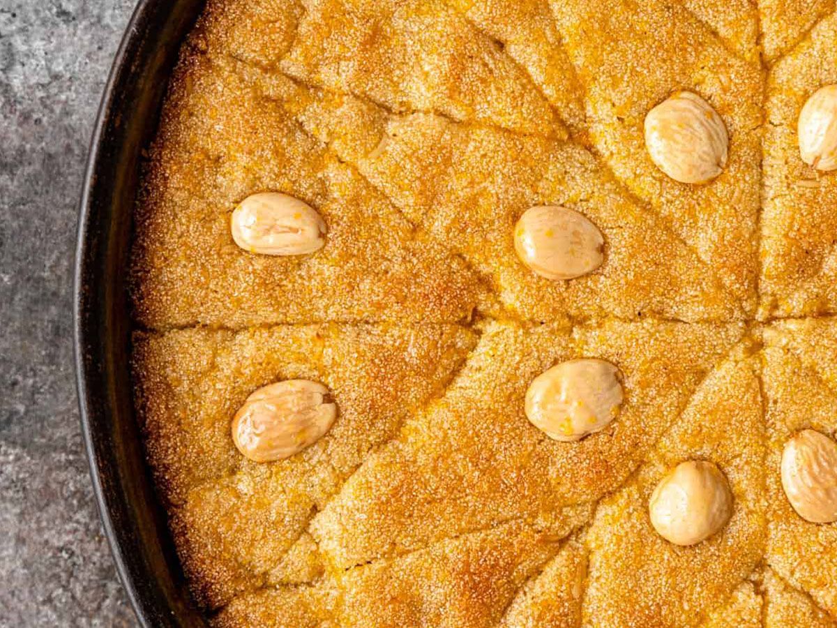 Basbousa low calorie