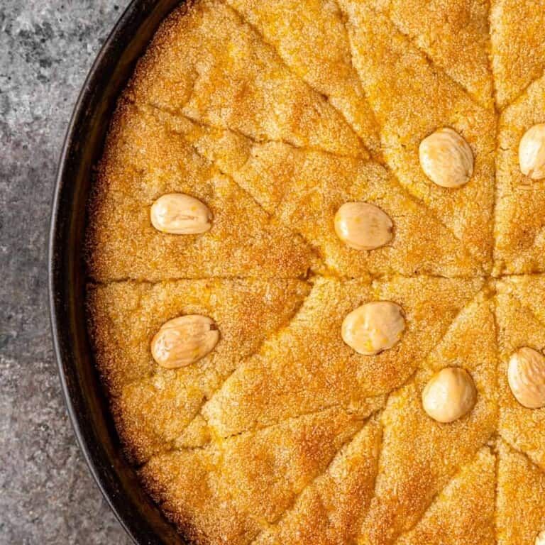 Basbousa Pie