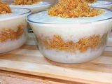 Basbousa milk rice