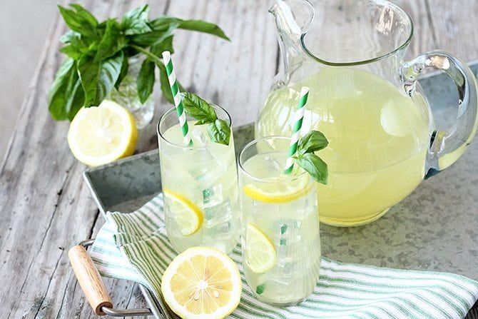 Basil Lemonade Juice