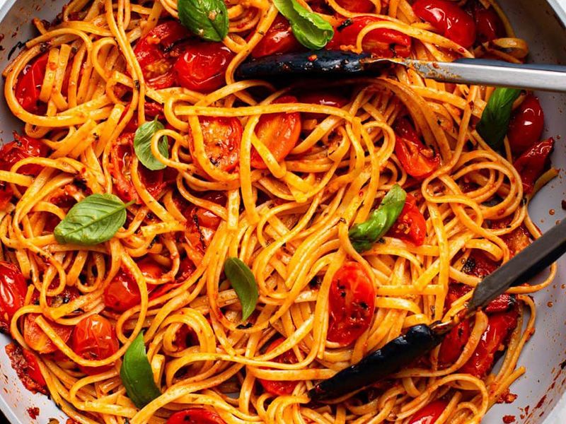 Basil pasta