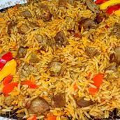Basmati Rice With Liver And Giblets