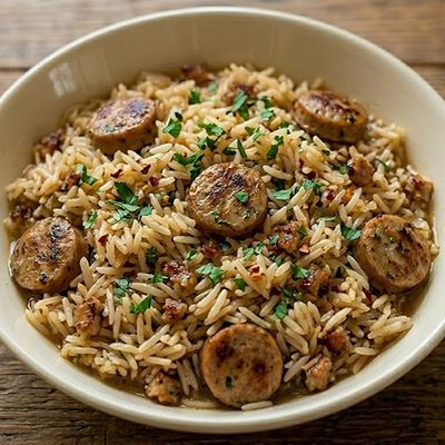 Basmati Sausage Rice