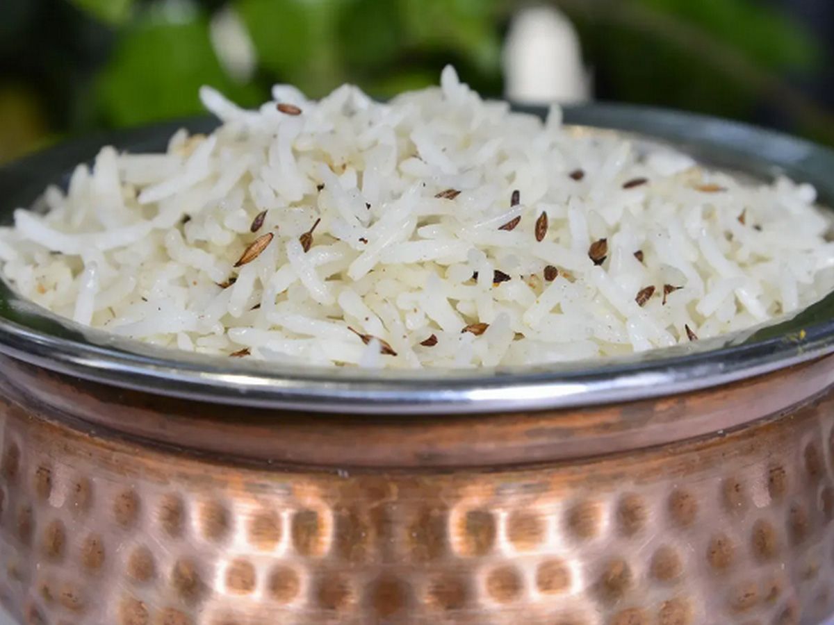 Basmati rice with mixture