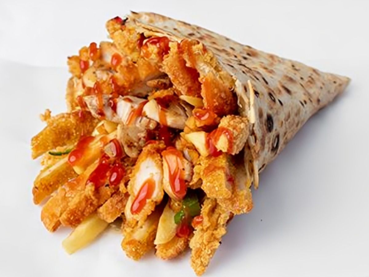 Bbq Chicken Crepe