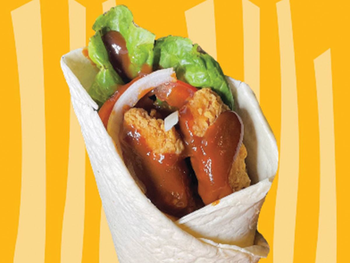 Bbq Chicken Wrap