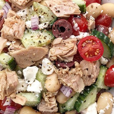 Beans with tuna