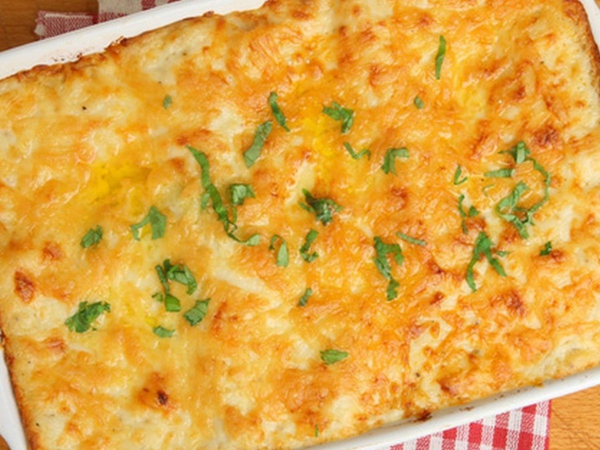 Pasta With Bechamel Tray