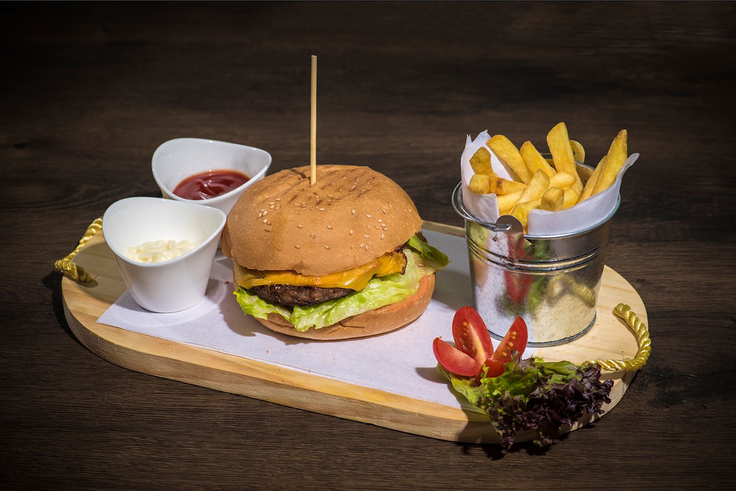 Tasty Beef Burger Sandwich