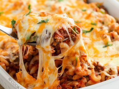 Oven Baked Pasta With Minced Meat