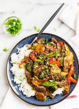 Teriyaki Tenderloin Stir Fry