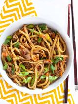 Stir-Fried Beef With Vegetable Fried Noodles Offer