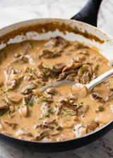 Beef Stroganoff