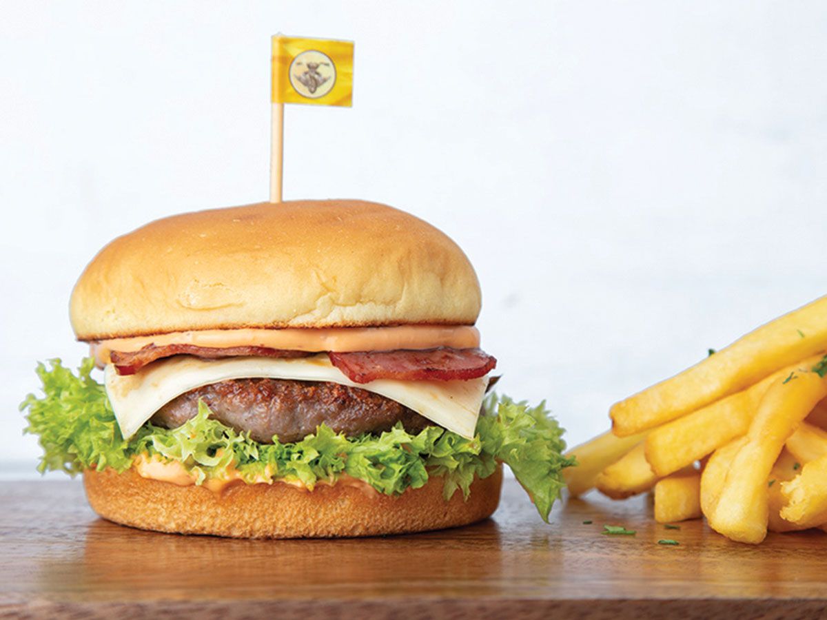 Beef Bacon Burger