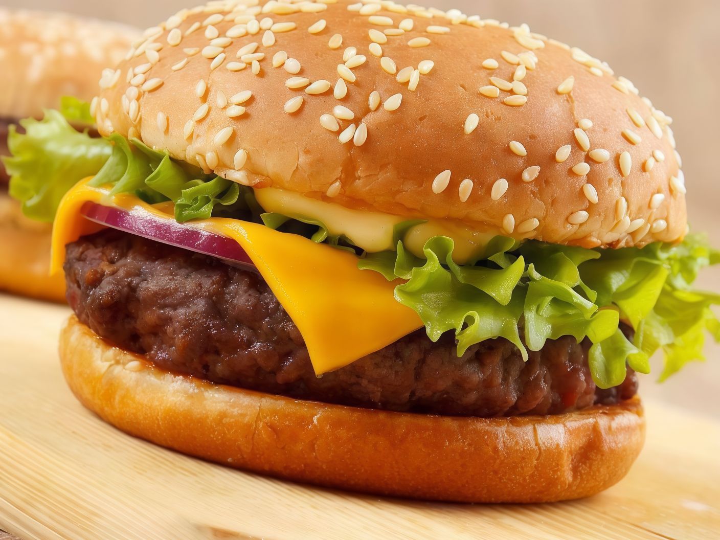 Beef And Cheese Burger