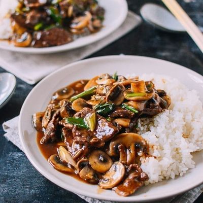 Beef And Mushroom Platter