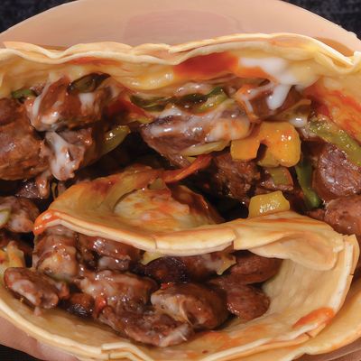 Beef Burger Crepe