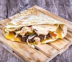 Burger crepe