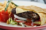 Burger With Mushroom Crepe