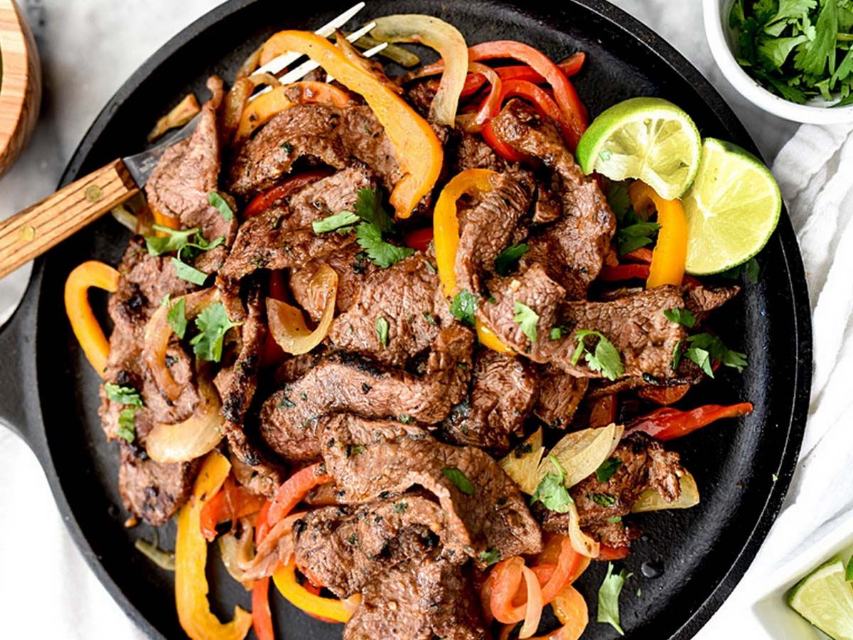 Meat fajita