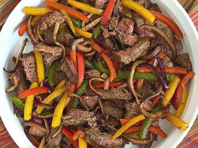 Beef Fajitas
