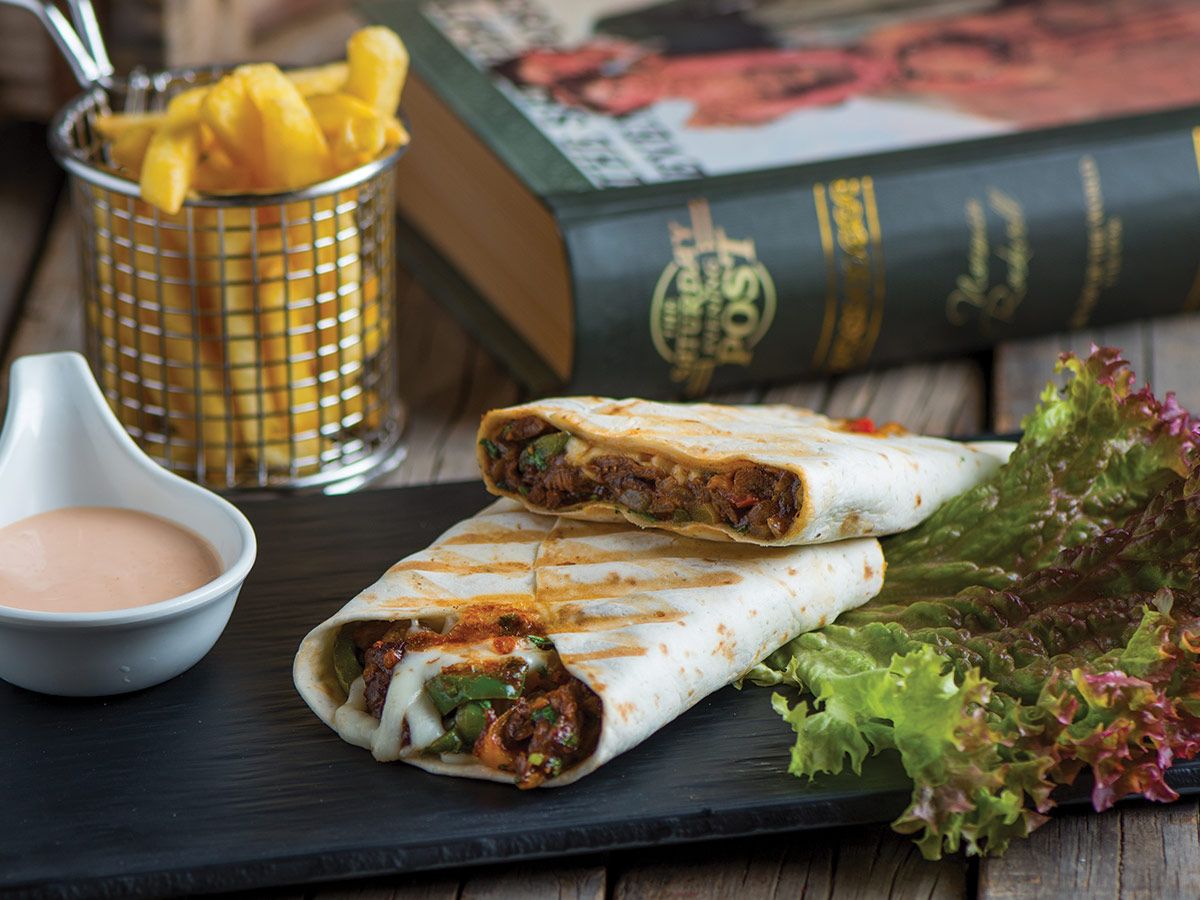 Beef Fajita Sandwich