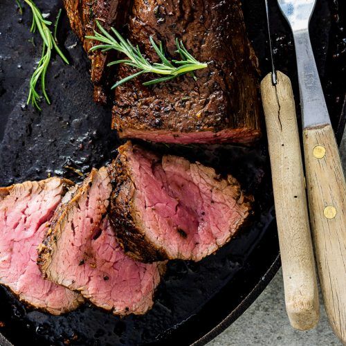 Beef Fillet With Sauce Platter