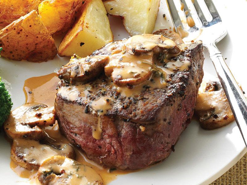Beef Fillet With Mexican Sauce
