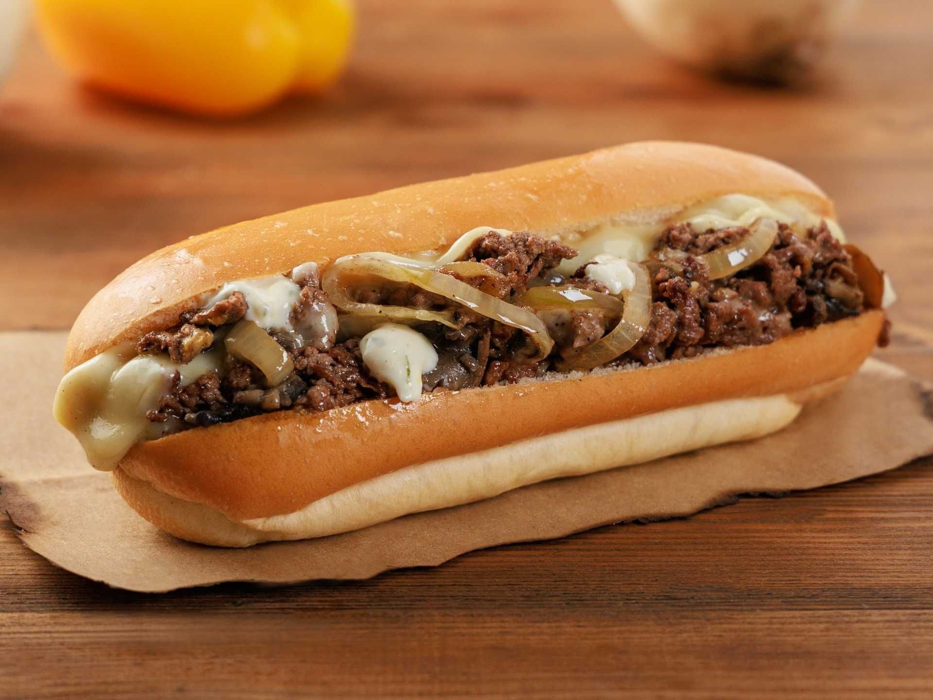 Cheesy Steak Sandwich