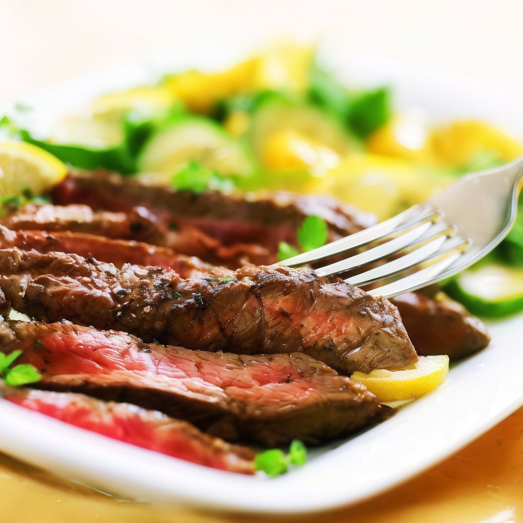 Beef Fillet With Lemon Platter