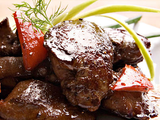 Beef Liver With Pomegranate Molasses
