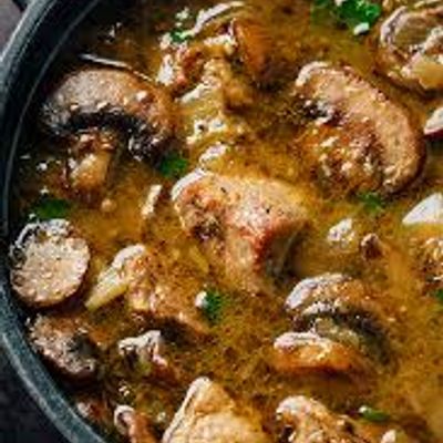 Beef Mushroom Soup