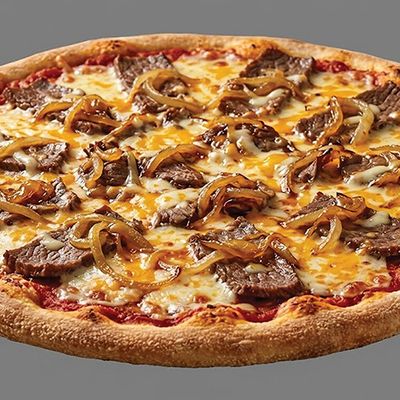 Oriental Beef Pizza