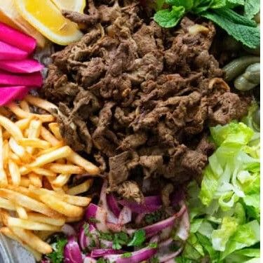 Beef Shawarma Taco