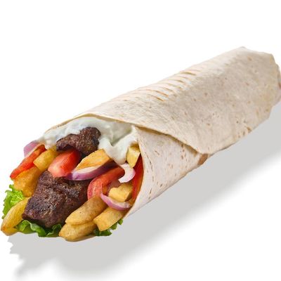 Beef Souvlaki Wrap