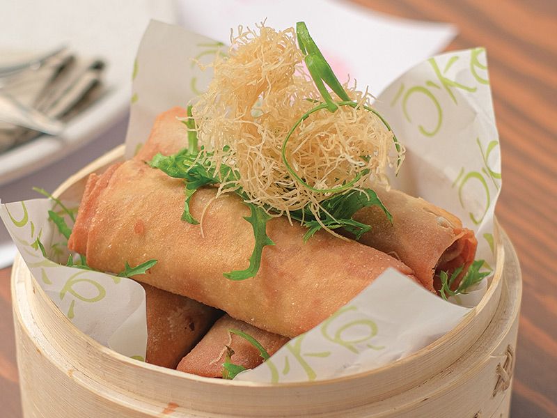 Beef Spring Rolls