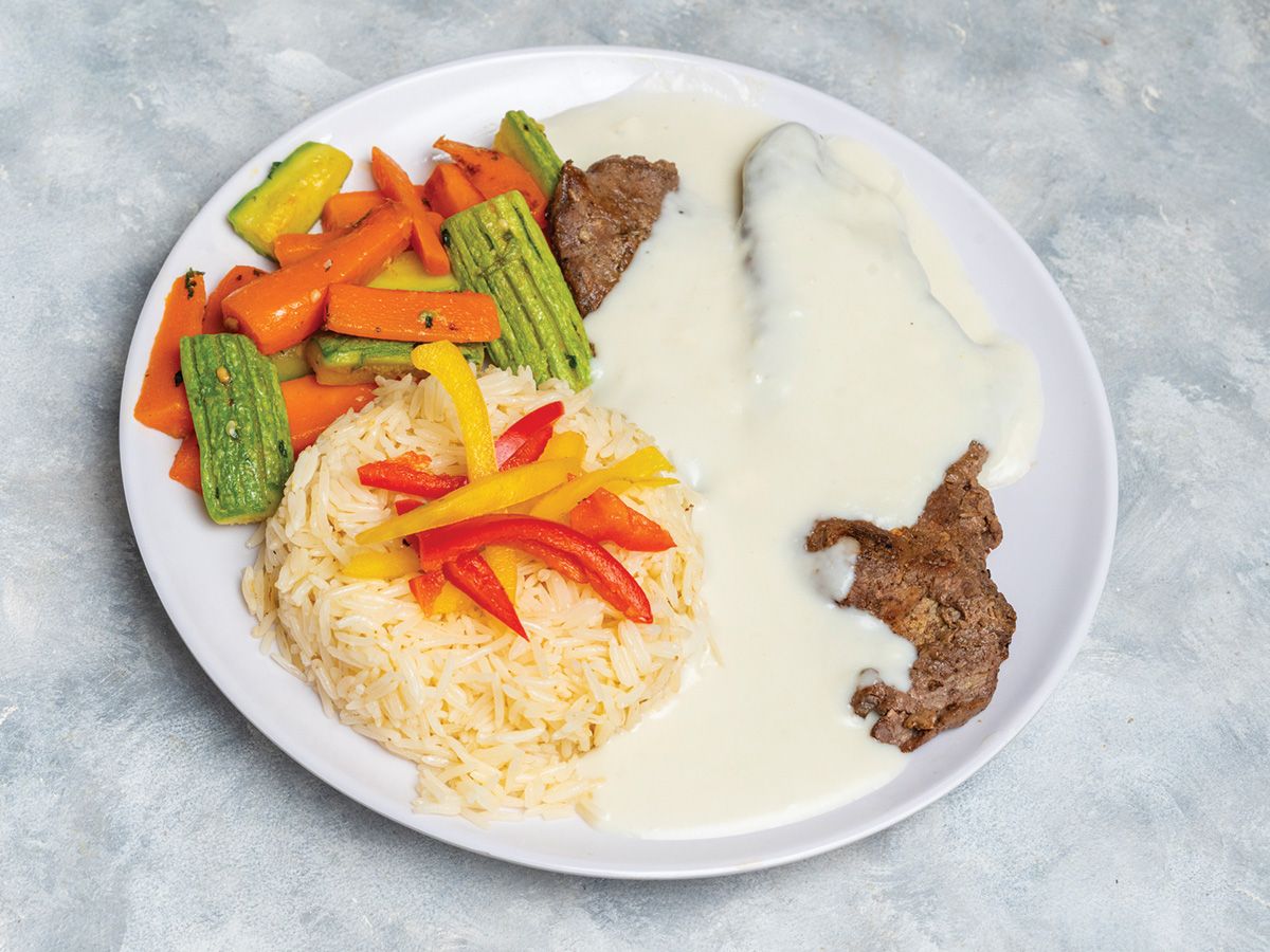 Beef Steak With Rickford Sauce
