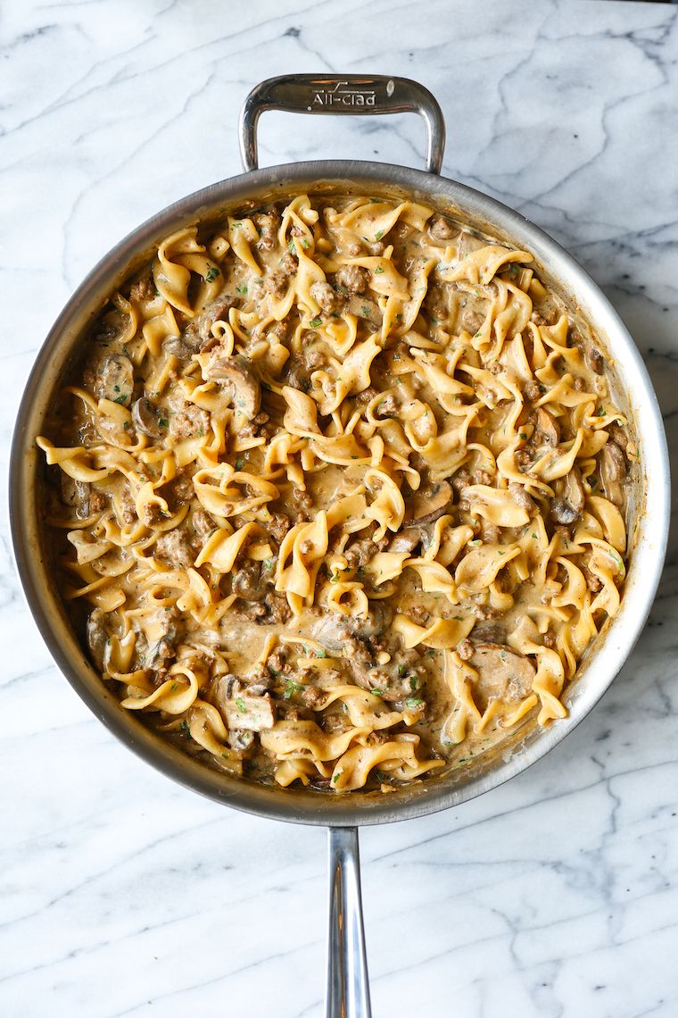 Beef Stroganoff