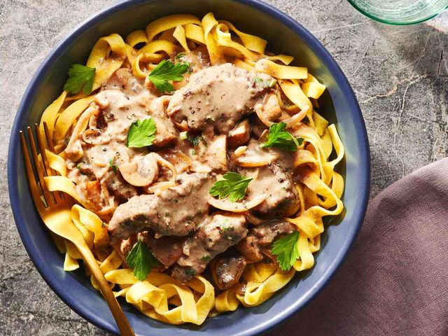 Beef Stroganoff