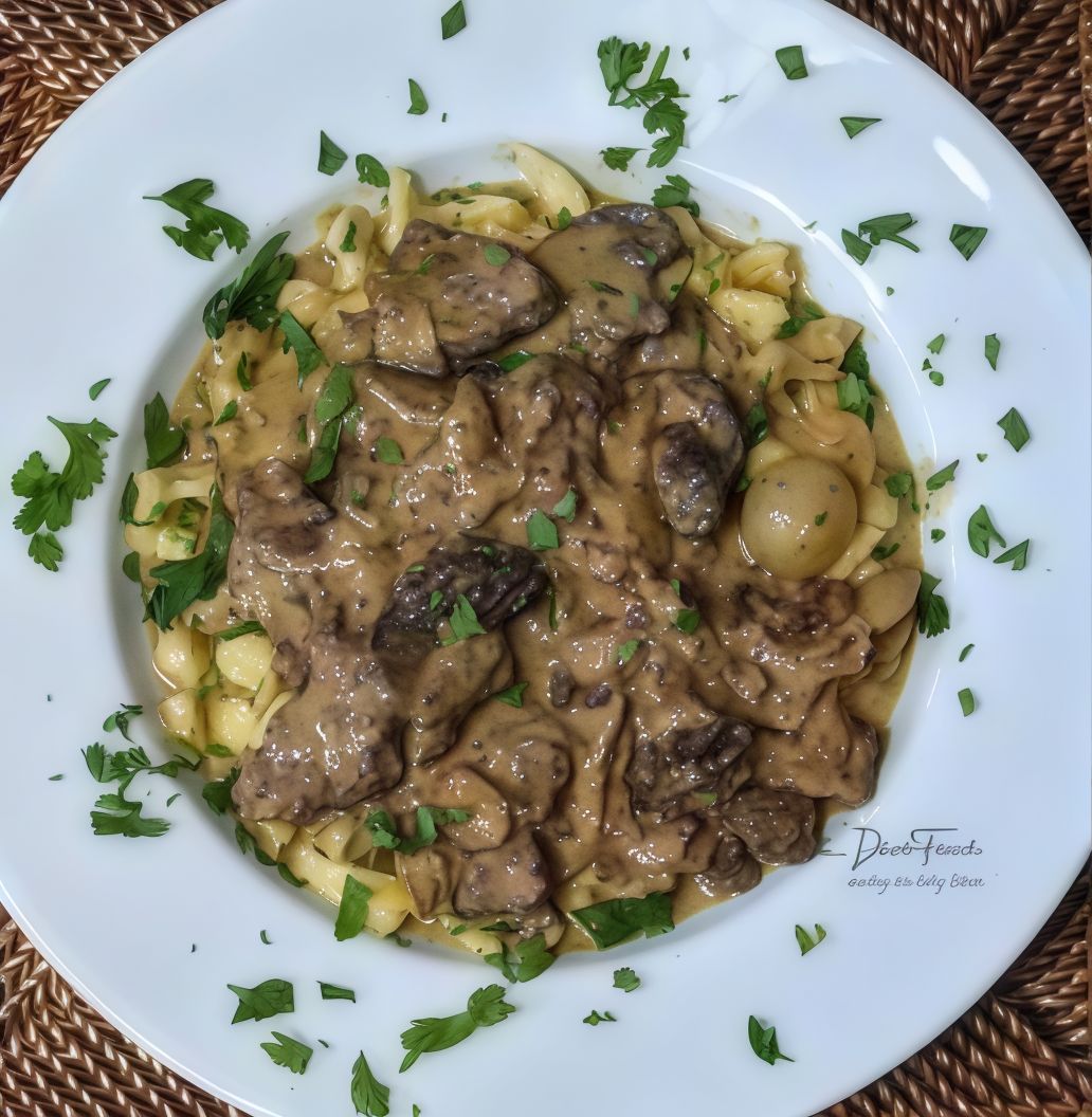 Beef Stroganoff