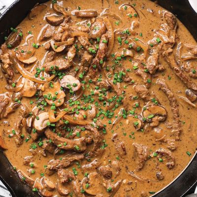 Beef Stroganoff