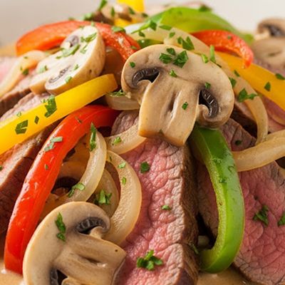 Beef Stroganoff dish