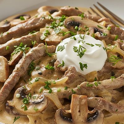 Beef Stroganoff