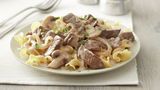 Beef Stroganoff Platter