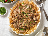 Beef Stroganoff Platter