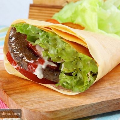 Beef Burger Saj