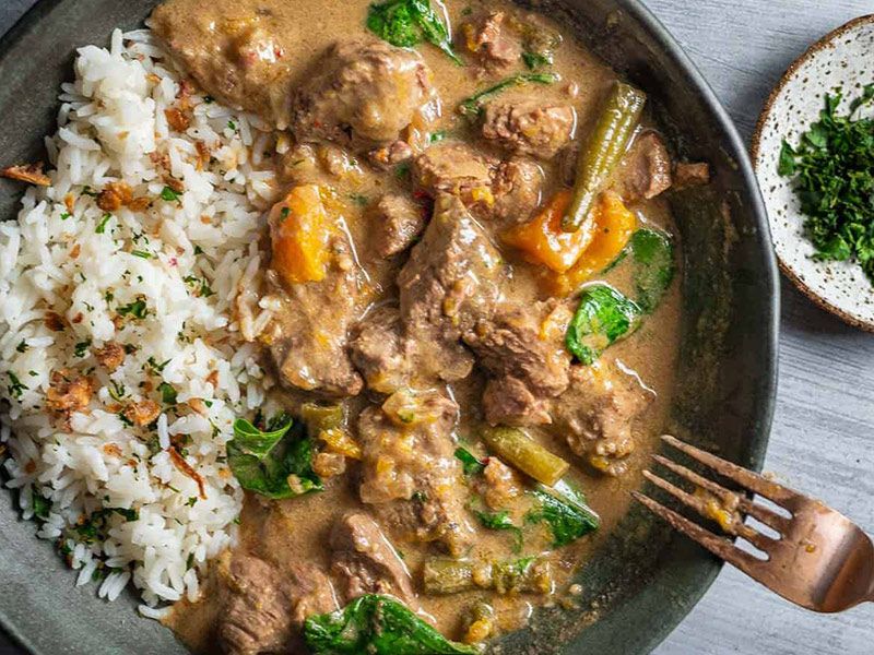 Beef Green Curry