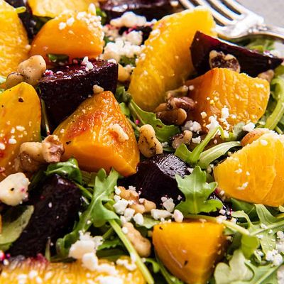 Beets With Orange Salad